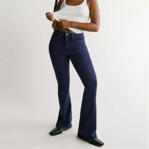 Women's Blue Flared Jeans
